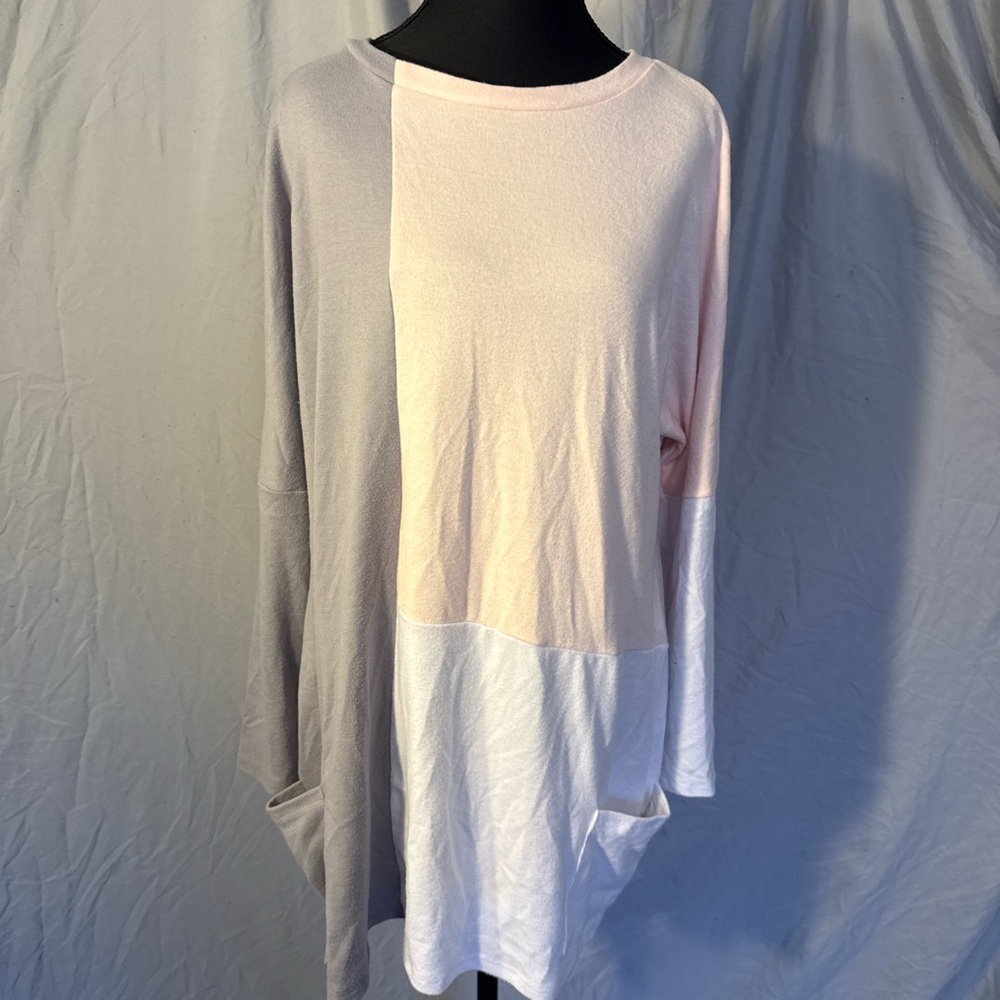 Color Block Women's Top